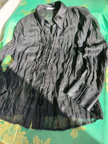 Bonita bluse schwarz chiffon - bonita,
