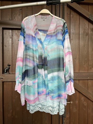 Ulla popken damen - ulla, chiffonbluse