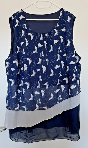 Leichtes chiffon top - leichtes, chiffon-top