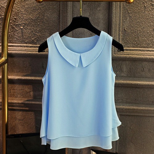 Damen chiffon tanktop - damen,