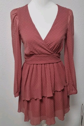Zara kleid altrosa rostrot - zara, /