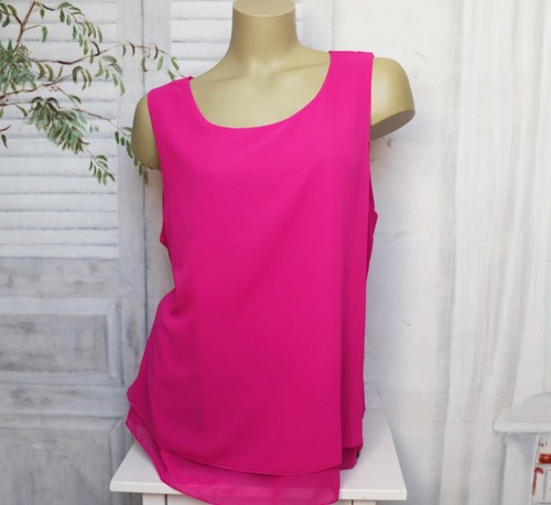 Pinkes lagen chiffon blusen - 2,