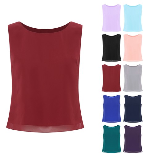 Damen top cool tank - tank, einfarbig