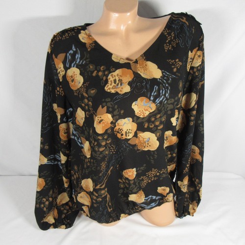 Damen chiffon bluse gr 38 - bluse,