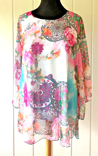 Lea curve bluse 3 - lea, 3/4