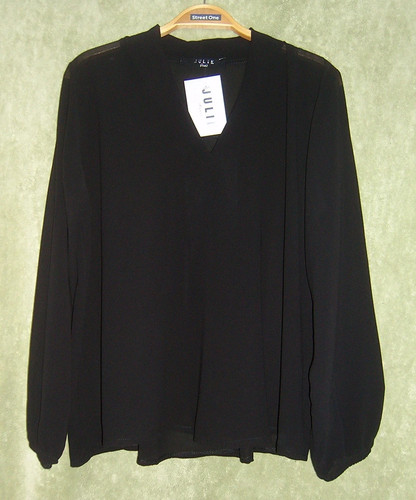 Transparente chiffon bluse mit - bluse,