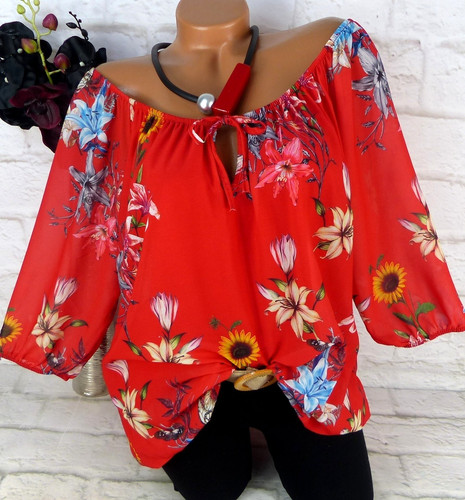 Bluse top tunika - top,