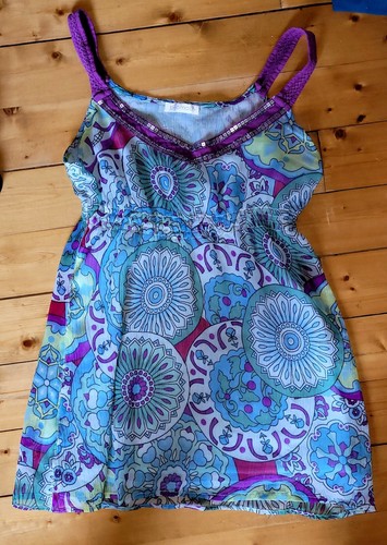 Leichtes chiffon top - , hippie