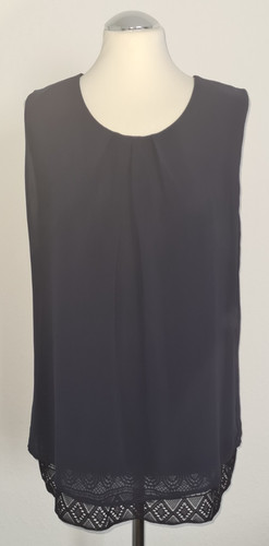 Zero damen longtop chiffontop - zero,