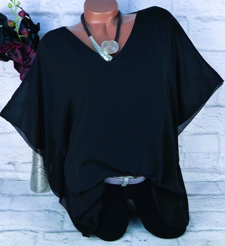 Damen bluse top tunika shirt - damen,
